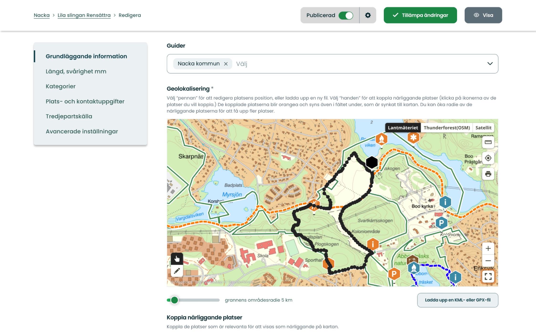 Uppdatera förändringar omedelbart