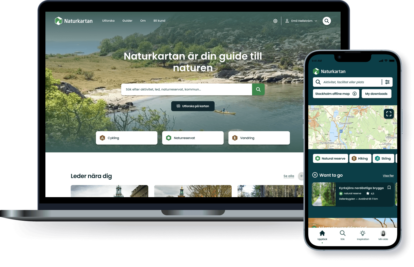 Naturkartan - Sveriges största friluftsguide